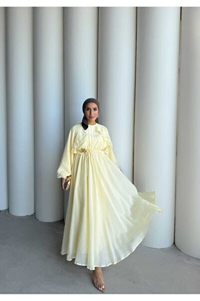 By Merve Serin LİDYA ŞİFON ELBİSE
