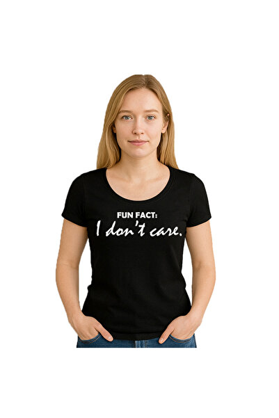 OEM Tricou dama Fun fact:I don't care.