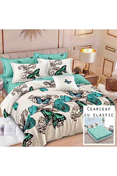 Patul Lenjerie de pat, Bumbac Finet, Pucioasa, Pat Dublu, 2 Persoane, Cearcea...