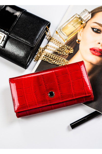Other Peterson Red Leather RFID Wallet for Women