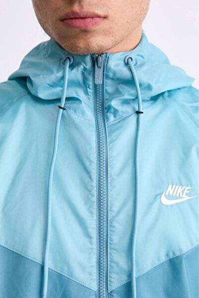 Nike Windrunner Full Zip Jacket Чоловіча куртка з капюшоном Вітровка Синя Світло-синя