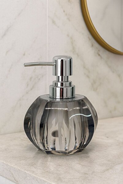 YzHome Lüks Akrilik Tezgah Üstü Sıvı Sabunluk Deterjanlık