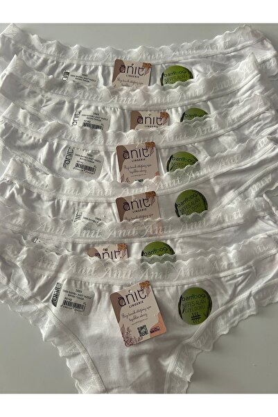 nuda luna Γυναικείο στρινγκ από μπαμπού που αναπνέει 6 τεμαχίων