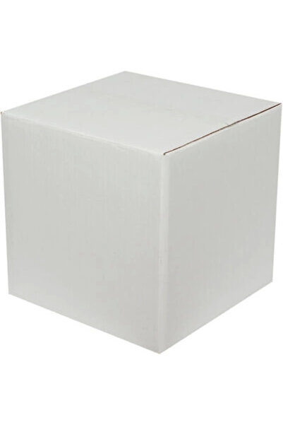Genel Markalar 30x30x30cm Çift Oluklu Beyaz Koli