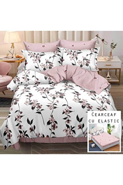 Patul Bed Linen, Fine Cotton, Sulphur, Double Bed, 2 Persons, Fitted Sheet