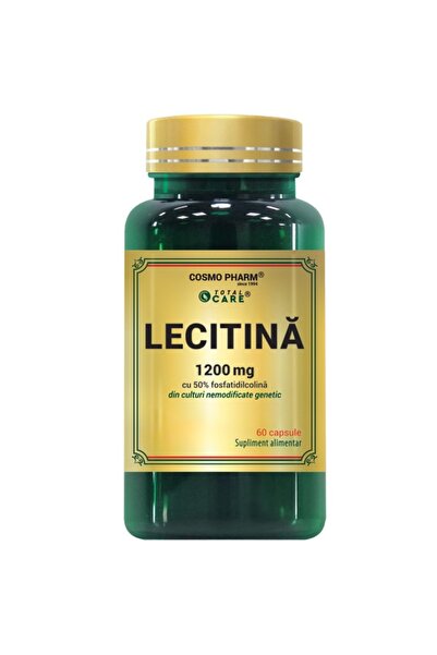 Cosmopharm Lecitina 1200 mg Capsule, cu 50% Fosfatidilcolina 60 capsule