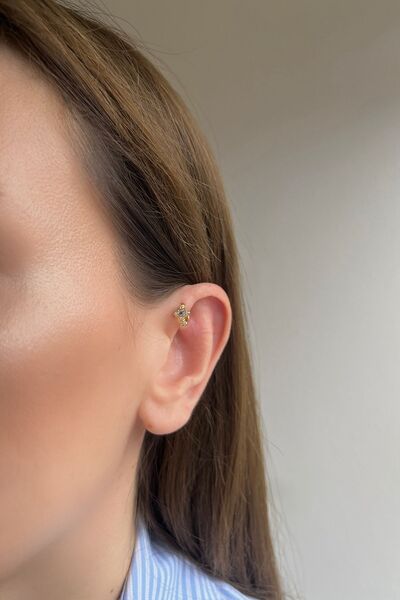 Bijou Luz Gold Göz Figürlü Halka Piercing