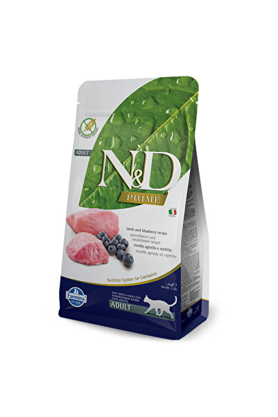 Farmina طعام جاف للقطط البالغة بنكهة لحم الضأن والتوت الأزرق (10 كجم)