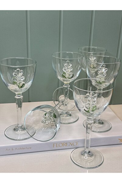 dunyazuccaciye 6 Kişilik Tasarım Kahve Yanı Su Bardağı