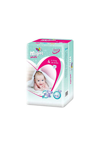 Sleepy Scutece chilotel Magics Pants Air Tubes Marime 4 Maxi, 9-15kg, 22 bucati