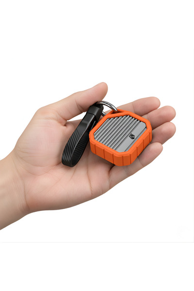 AresShield Rack SSD Armor Portocaliu – Carcasă Externă NVMe M.2 2230, USB-C 10Gbps, Anti-Șoc, 2TB