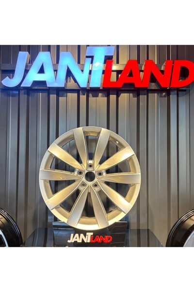 r1 JantLand - 17" 4x100 Lugano Silver Jant (4 ADET)