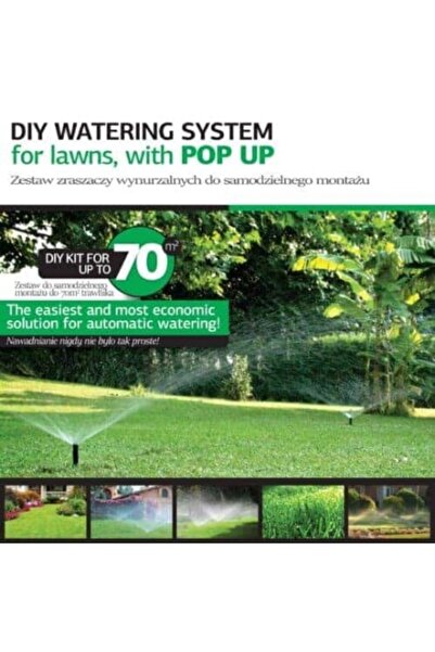 AGRODRİP KIT IRIGARE GAZON 70 MP