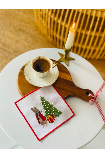 HOME OF BLOSSOM 2Li Christmas Presentation Napkin