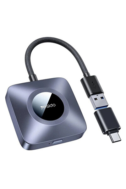 Yesido Adaptor wireless CarPlay Wi-Fi 6, Bluetooth 5.0 KM23