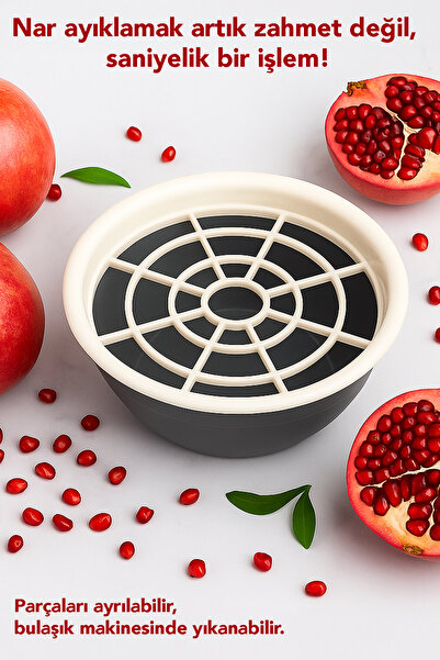 Meleni Home 1 Adet Hazneli Narmatik - Pratik Kaseli Nar Ayıklayıcı Aparat Karışık Renk