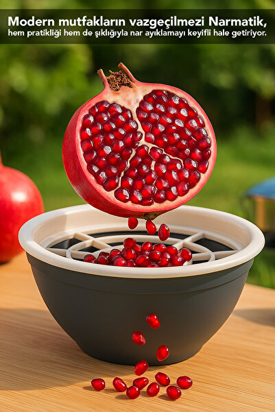 Meleni Home 1 Adet Hazneli Narmatik - Pratik Kaseli Nar Ayıklayıcı Aparat Karışık Renk