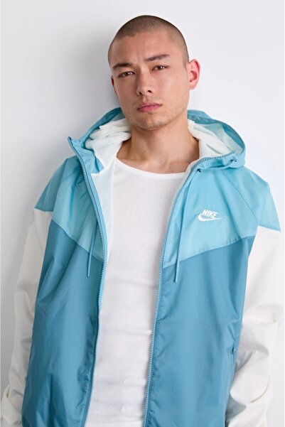 Nike Windrunner Full Zip Jacket Чоловіча куртка з капюшоном Вітровка Синя Світло-синя