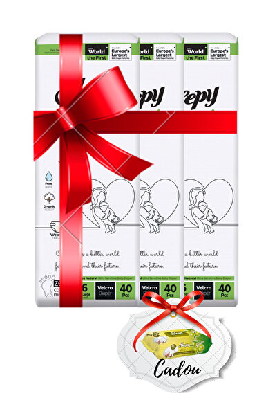 Sleepy PACHET PROMOȚIONAL - 3x Ultra Sensitive Dublu Mărime 6 XL