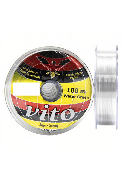 Vito Σούπερ Δυνατό Ενιαίο Νήμα Ψαρέματος 100μ ΔΙΑΦΑΝΕΣ-0,18 ΧΙΛ.