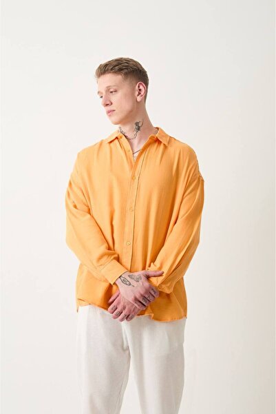 More Black Muslin Fabric Oversize Shirt