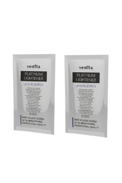 Total Pro Beauty Venita Platinum Bleaching Powder 9 Tones 2 x 40 g