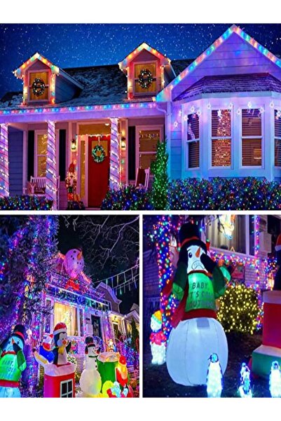 OEM Christmas installation roll 120m, 600 multicolor LEDs, indoor and outdoor decoration, low consumption