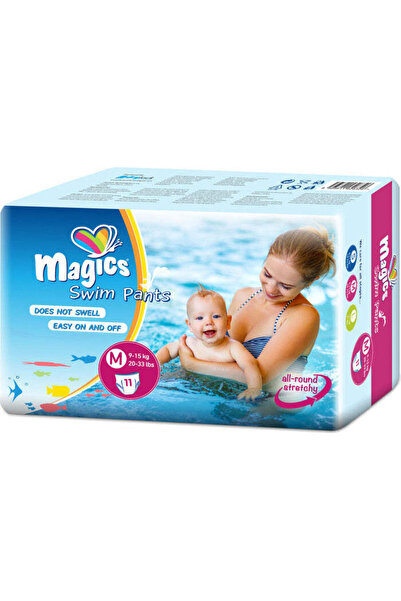 Sleepy Scutece chilotel pentru apa Magics Pants Air Tubes Marime M, 9-15kg, 1...