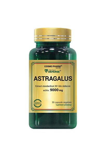 Cosmopharm ASTRAGALUS extract 450 mg, echivalent a 9000 mg 30 capsule