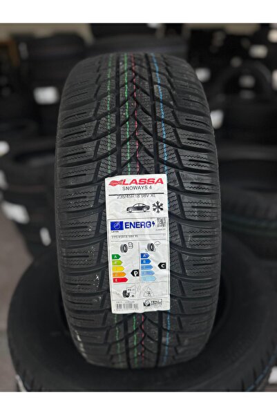 Lassa 235/45R18 98V XL SNOWAYS4 KIŞ LASTİĞİ- EKSTRA GÜÇLENDİRİLMİŞ VE JANT KORUMALI- 2025 TARİHLİ