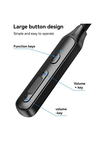 Yesido Wireless neckband headphones YSP21, 280mAh, black