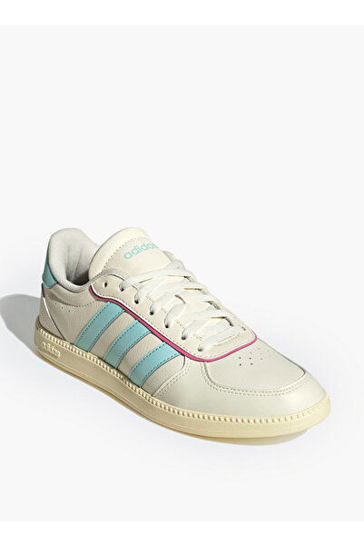 adidas Women BREAKNET SLEEK Perforated Lace-Up Sneakers