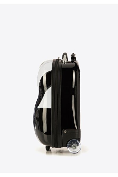 Wittchen Valiză pentru copii din ABS cu animale alb-negru ABS alb-negru