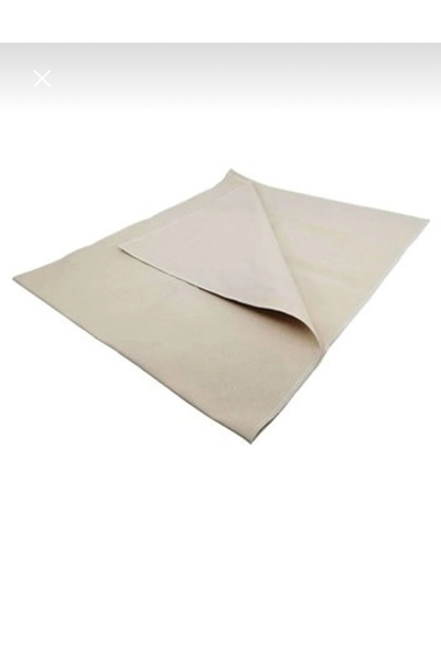 ÇIQRIK HOME 2 Adet Hamur Ekmek Mayalama Pasa Bezi Doğal Bez Kenarlar Dikişli 50 X 70 Cm