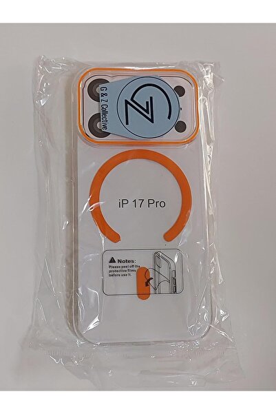 Generic Compatible Clear Case for iPhone 17 Pro Max — Transparent, Slim, Anti-Yellowing, Magnetic Charging