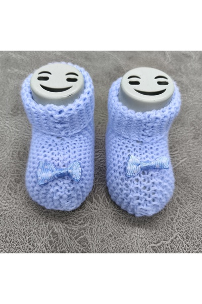 vieso Girl Boy Baby Knitted Booties 0-6 Months