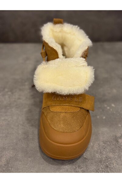 GAMELU Ботуши от естествена кожа с подплата от кожа и гумена подметка