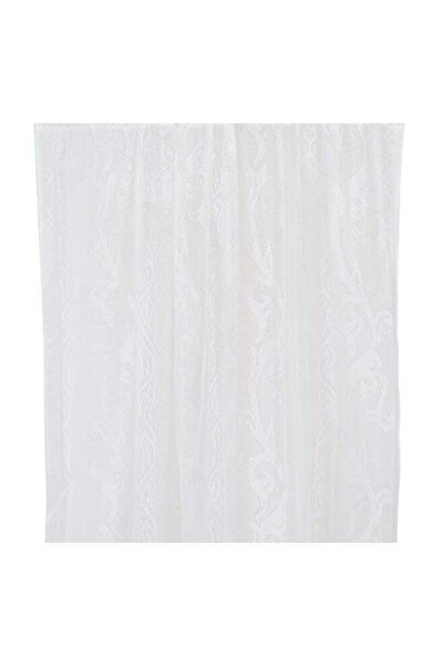 Home Box Raine two-piece curtain set, white, 240 x 140 cm