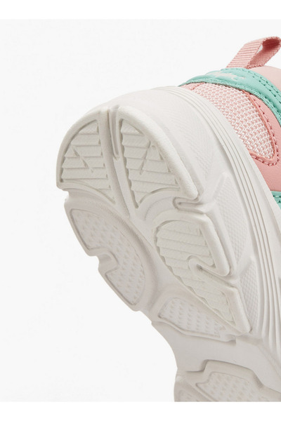 Lee Cooper Girls Panelled Hook and Loop Sneakers