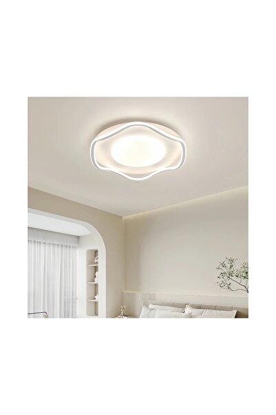 Alessandro DESIGN LED chandelier with remote control MODERNO 106W, 2 Circles, Cold/Warm/Neutral light, Dimmable, White