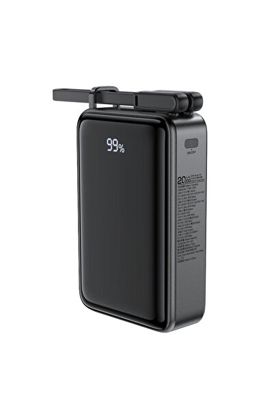 Acefast Fast Charge Power Bank with Cable, 20000 mAh, 67W M4-20000