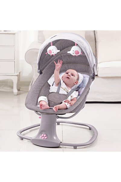 Mastela Electric rocking chair 3 in 1, with bluetooth, remote control, Mastela, pink