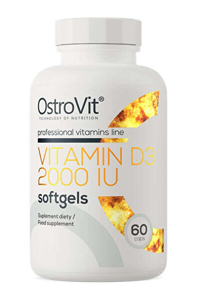 Ostrovit Vitamin D3 2000 IU softjel 60 Tablet