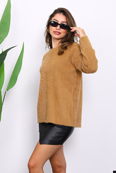 İmajButik سترة تريكو أنجورا ناعمة من بيسكيتي بياكليت ياك