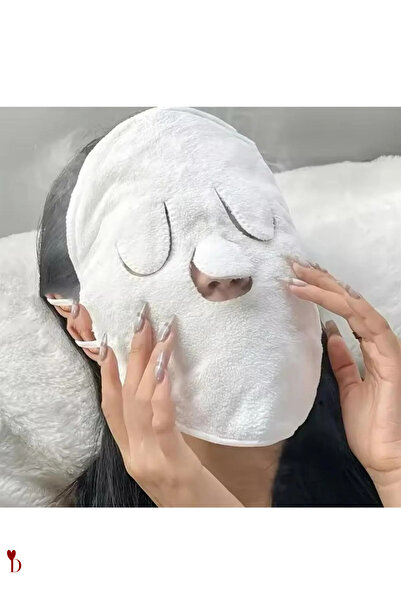 Dami Beauty Havlu Yüz Maske Buharlı Nemlendirici Yüz Bakım Maskesi Yeniden Ku...