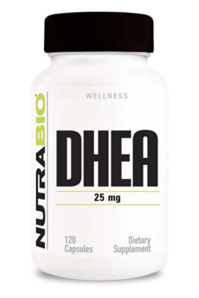 NUTRABIO , DHEA, 25 mg, 120 Kapsül