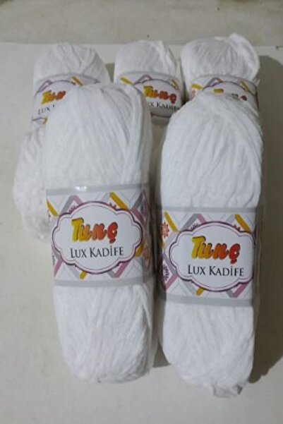 Tunç Luxury Velvet White 5 Pieces Collar: 150