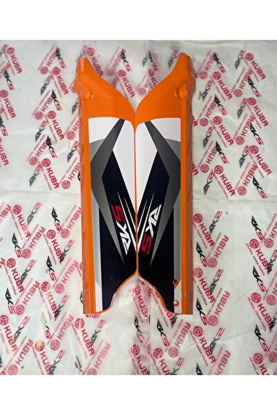 MOTOHANE Rks Cross Nr 200 Ön Amortisör Kapağı Sağ-Sol Turuncu