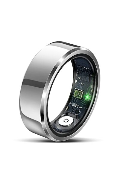 Briggs Smart Ring Size 9 (Diameter 59.37 mm) Z45, Stainless Steel, Silver