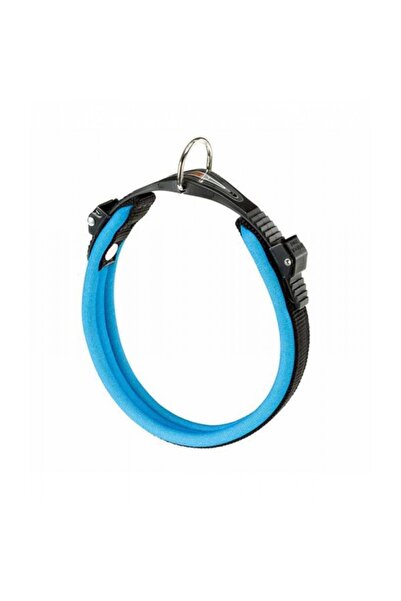 Ferplast طوق كلب مع حشوة ناعمة أزرق (M)